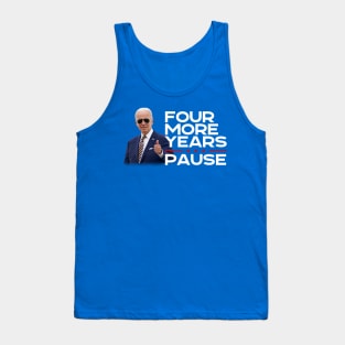 Four More Years Funny Joe Biden Tank Top